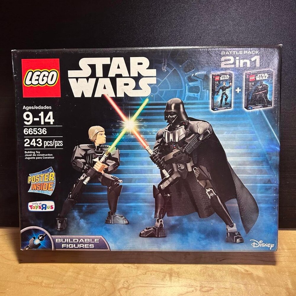 LEGO Star Wars “Battle Pack, 2-1 Buildable Figures” 243 Pieces Building Toy NEW